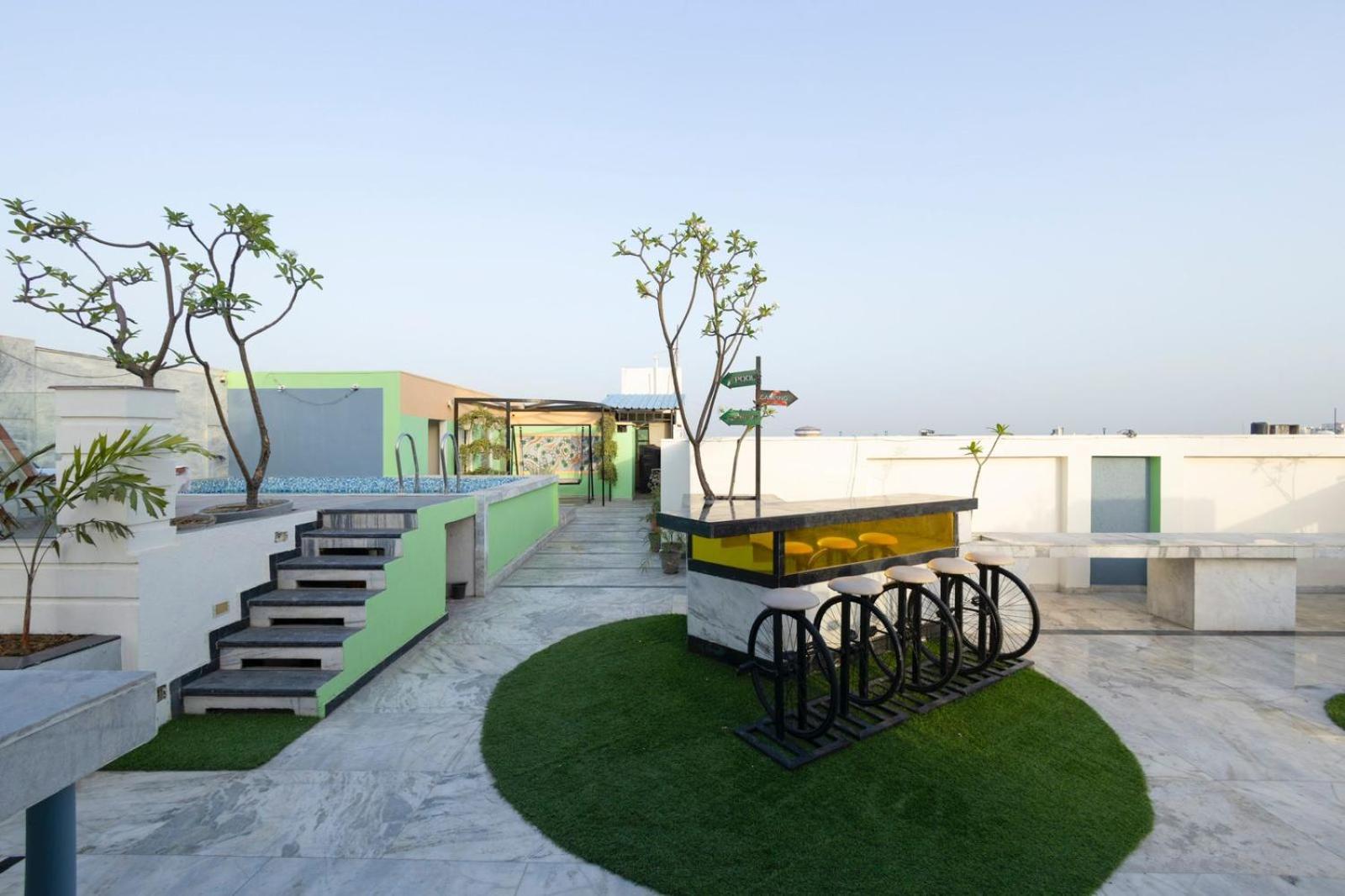 Hotel Sahibs The Lighthouse Agra  Bagian luar foto